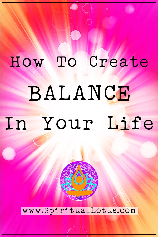 When finding balance in life you should take care of your health, reflect on the person you are and areas that you wish to grow in, and be open to new ideas when they’re presented to you.
