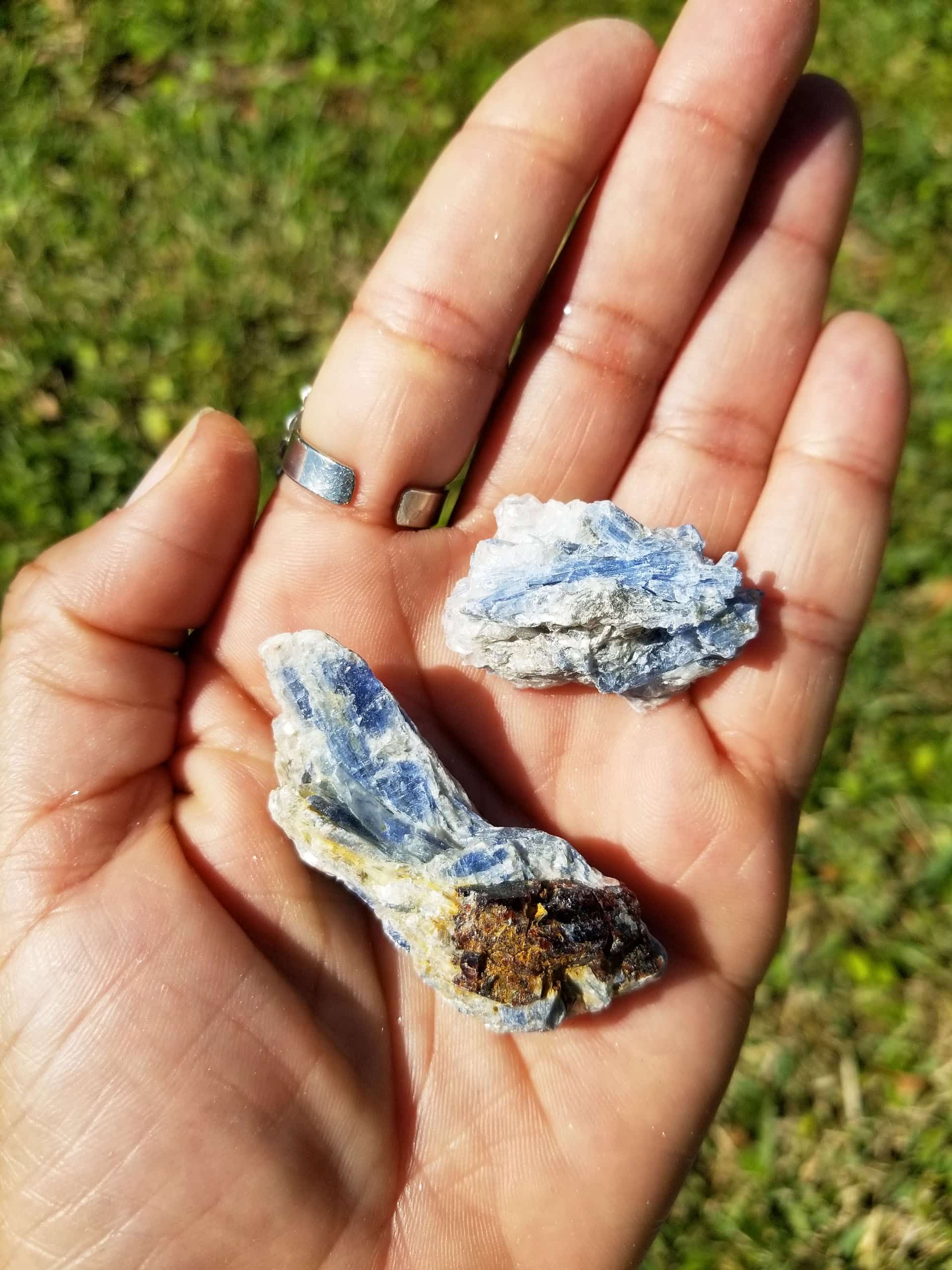 Rough Kyanite Crystals for Spirituality