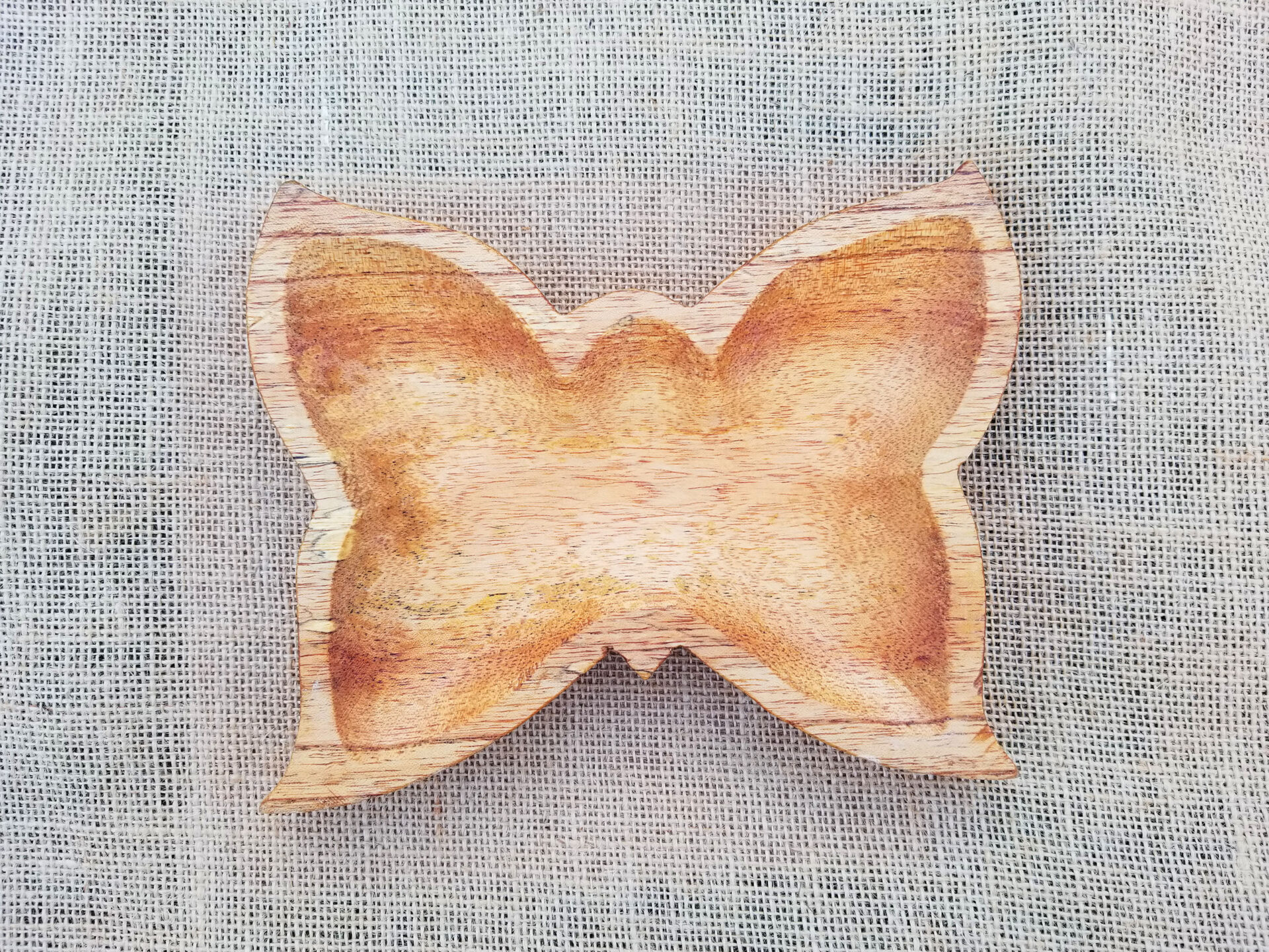 Wood Butterfly Tray