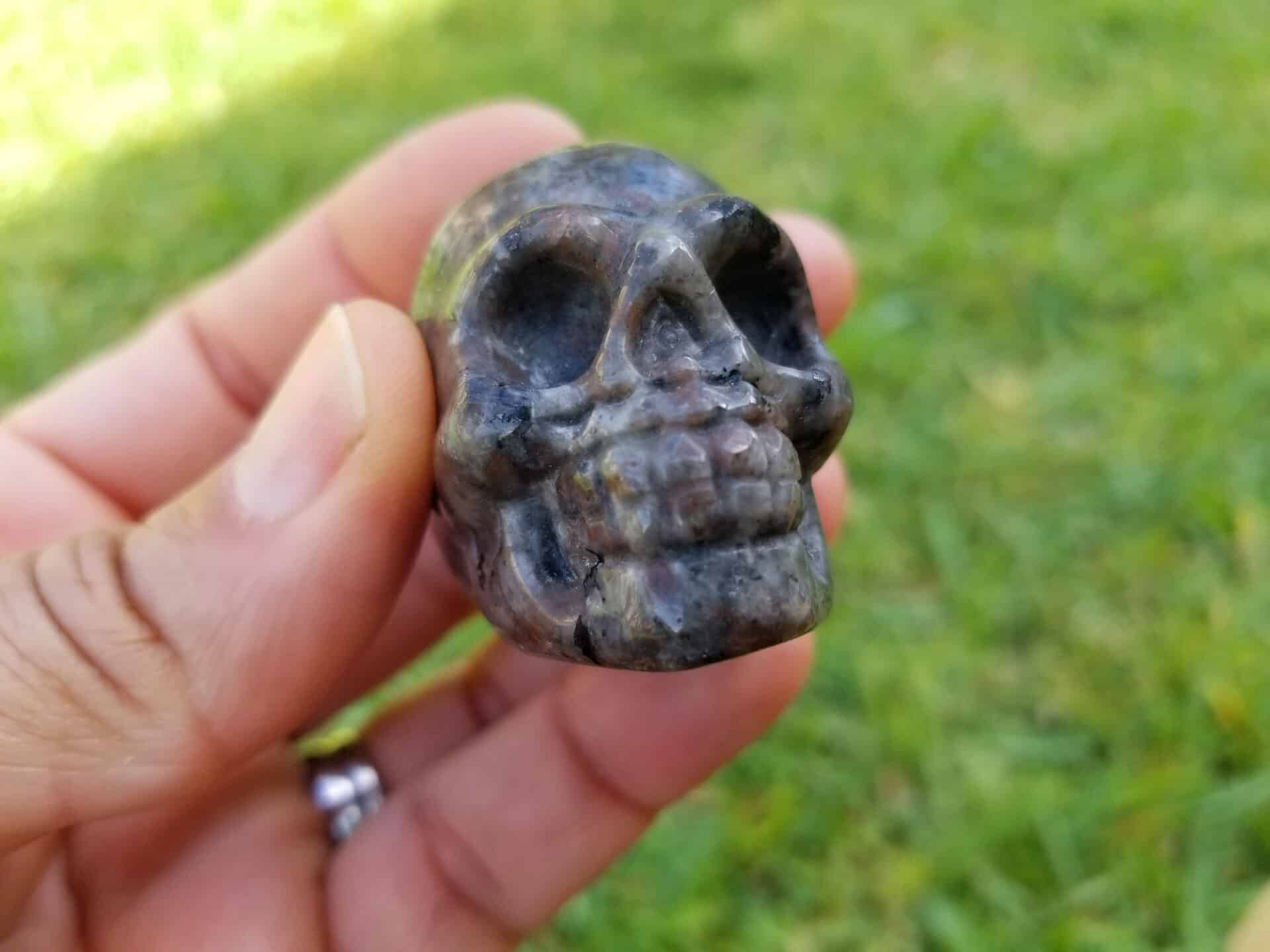 Small Yooperlite Skull