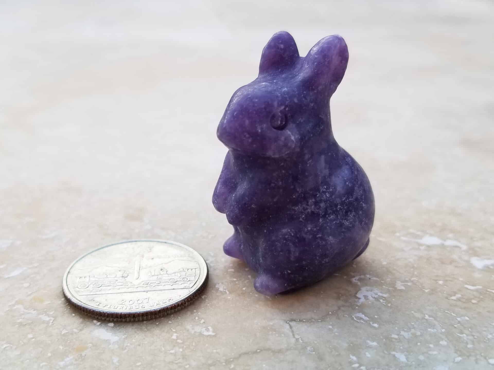 Bunny Crystal Carving